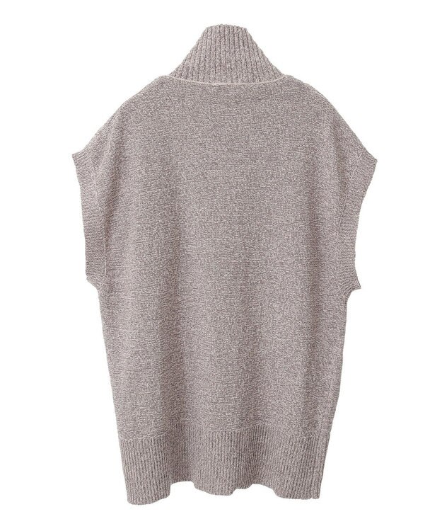 CRAFT STANDARD BOUTIQUE モールニットジップベスト Beige