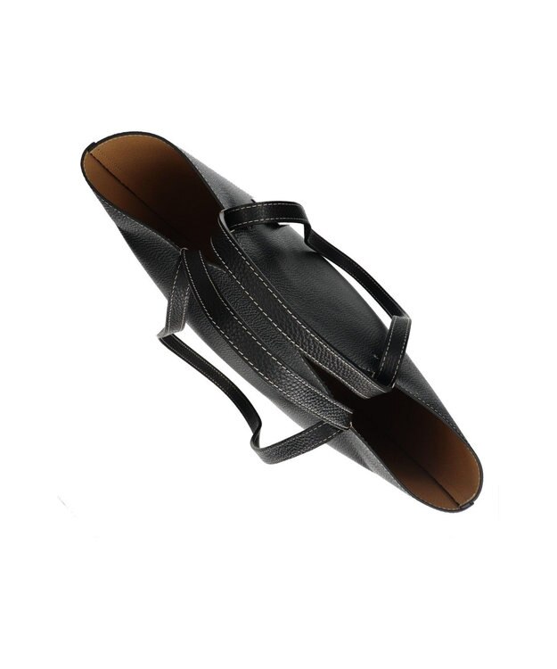 INTER-CHAUSSURES 【ANDREA CARDONE】シュリンクレザートート ブラック