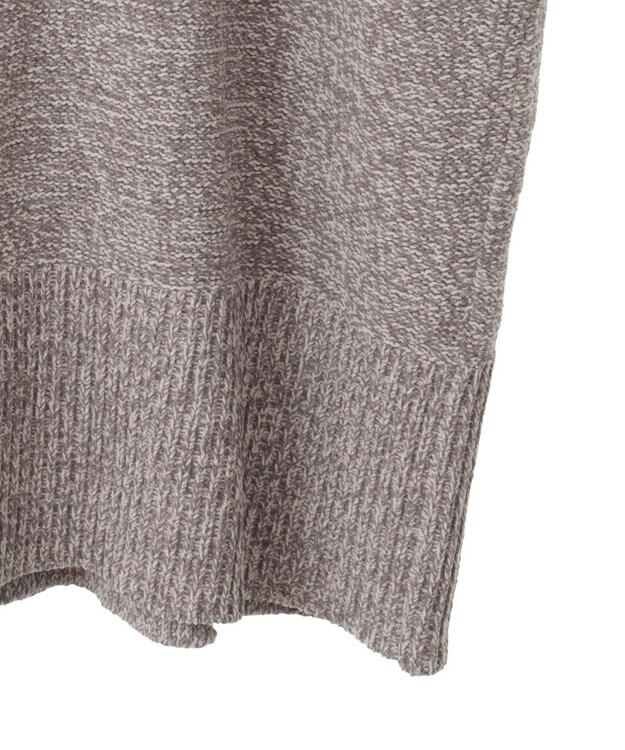 CRAFT STANDARD BOUTIQUE モールニットジップベスト Beige