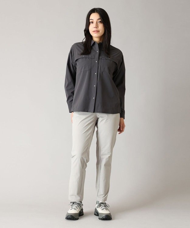 Columbia Columbia/ ウィメンズライトキャニオンロングスリーブシャツ /コロンビア Shark