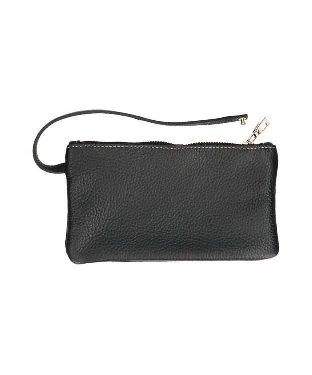 INTER-CHAUSSURES 【ANDREA CARDONE】シュリンクレザートート ブラック