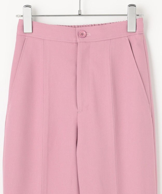 #Newans 【ANSWER for 神戸エレガンス】ウエスト調整可能　センタースリットパンツ ピンク系