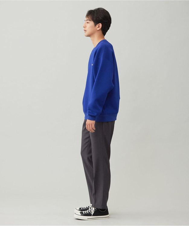 UNFILO MENS 【男女兼用】BEAUTY FORM JERSEY ロゴ クルー ブルー