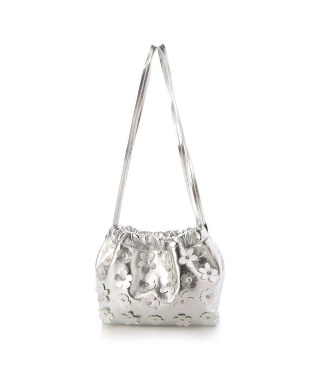 UNBILLION カカトゥ kakatoo / フラワードロストバッグ シルバー