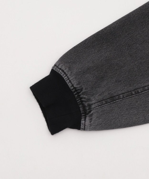 WEGO 【ユニセックス着用ITEM/MLサイズ展開】ワーカーズフードブルゾン ブラック