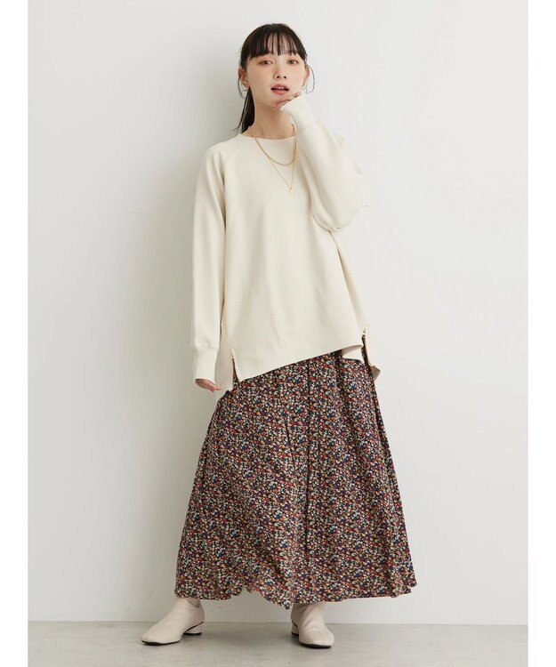 AMERICAN HOLIC サイドＺＩＰブークレチュニック Ivory