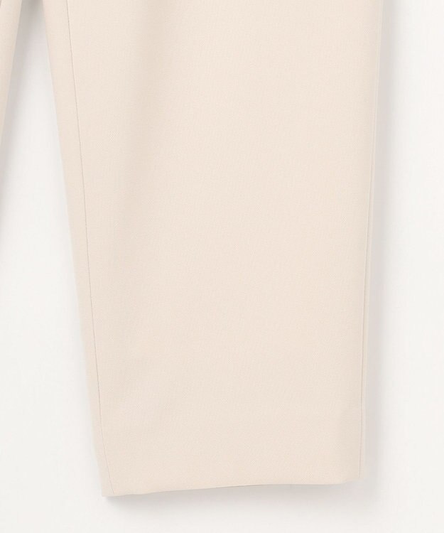 組曲 S 【KUMIKYOKU NAVY】コンフォータブルドレープ ラップパンツ アイボリー系