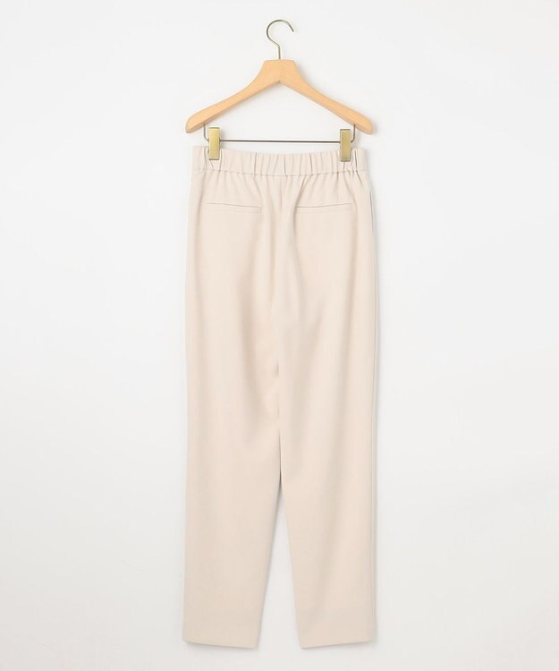 組曲 S 【KUMIKYOKU NAVY】コンフォータブルドレープ ラップパンツ アイボリー系