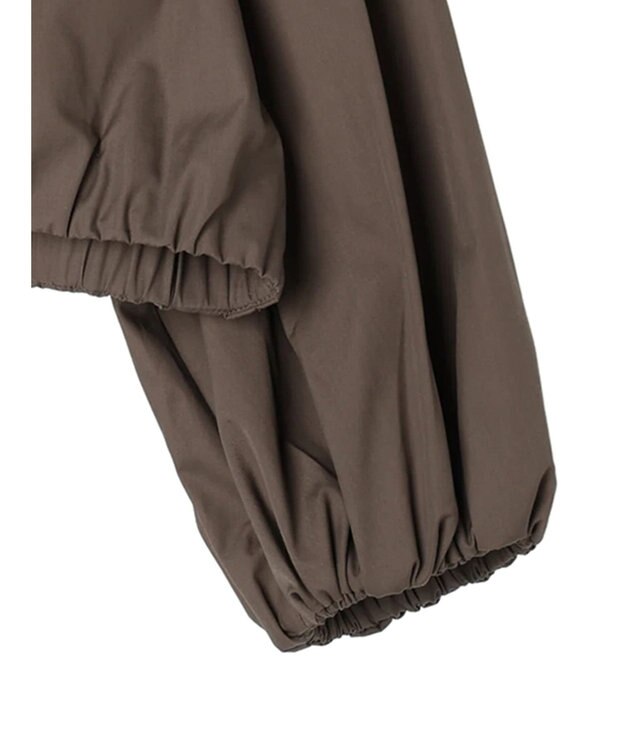 Green Parks ■ＥＳＣＡＲ　ギャザーショートプルオーバー Gray Beige