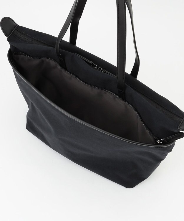 Y'SACCS コットンライクナイロントート Mサイズ ブラック