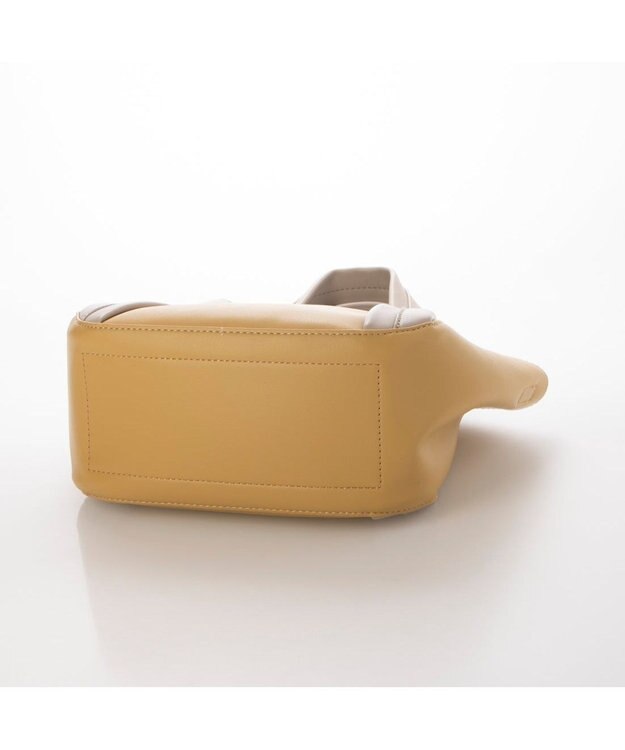 UNBILLION カシュカシュ cachecache / キーチャーム付きラウンドミニ2wayトート イエローミックス