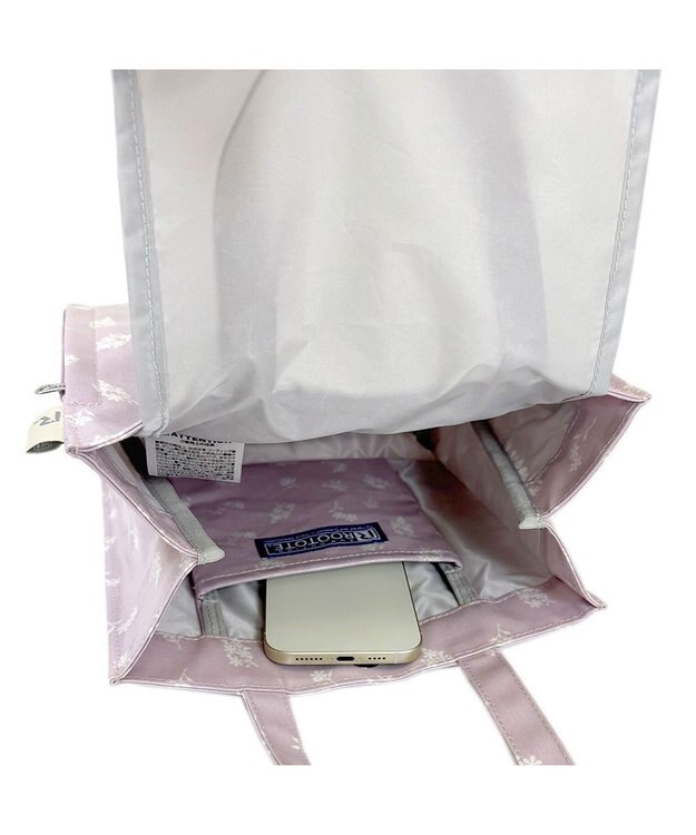 ROOTOTE 1021【正方形型ラミネート加工】EU.スクエア.ラミネート-P 01：ノバナ