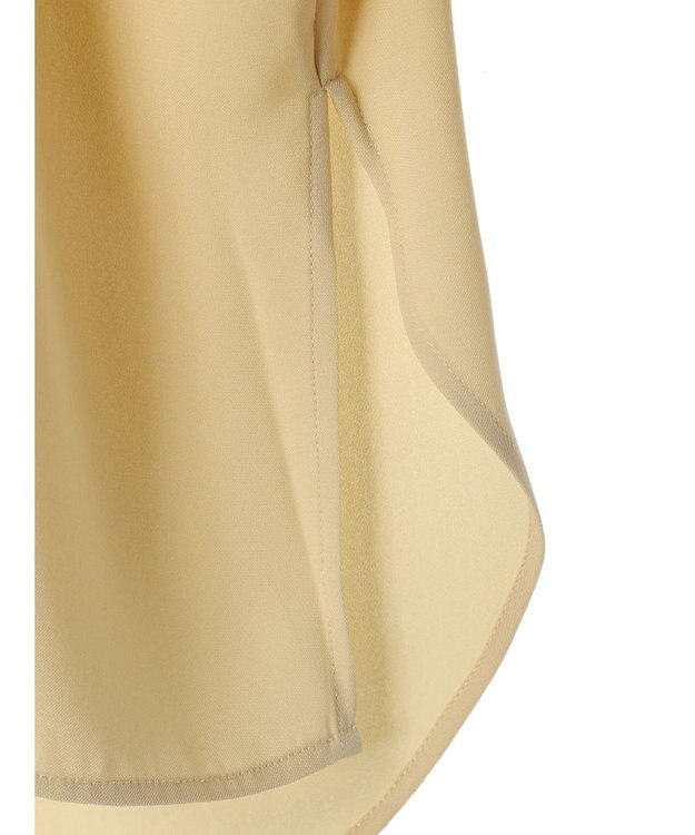 earth music&ecology バックボタンチュニック Yellow