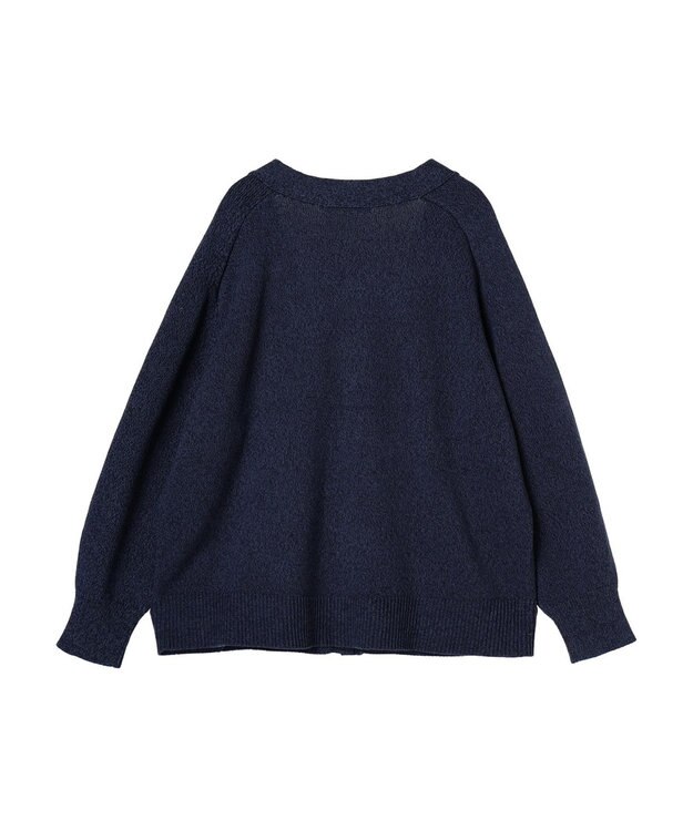 AMERICAN HOLIC ＭＩＸＶネックニットカーディガン Navy