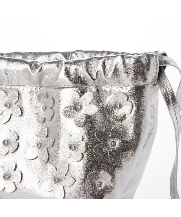 UNBILLION カカトゥ kakatoo / フラワードロストバッグ シルバー