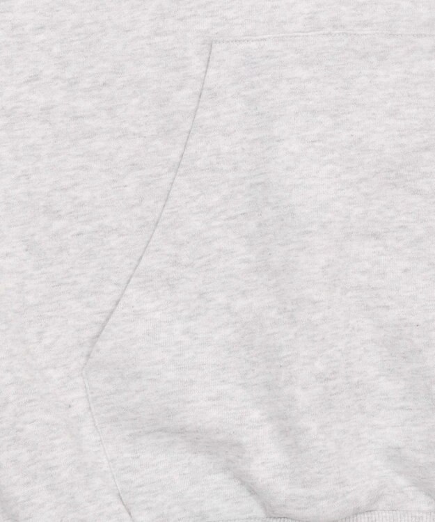 WEGO 【ユニセックス着用ITEM/SMLサイズ展開】グラフィックロゴプルパーカー アッシュグレー