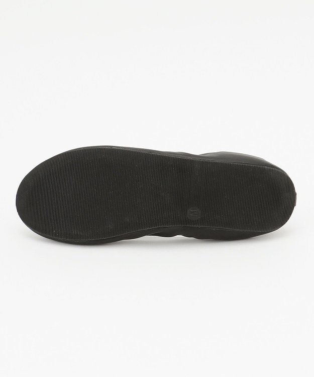 ANY 【トートバッグ付き】コンパクトリボンスリッパ ブラック