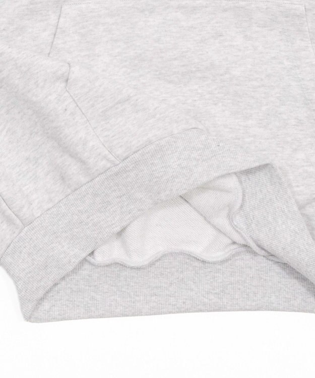 WEGO 【ユニセックス着用ITEM/SMLサイズ展開】グラフィックロゴプルパーカー アッシュグレー