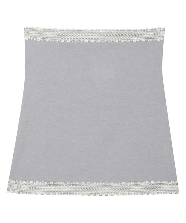 une nana cool 綿混薄手ハラマキ グレー