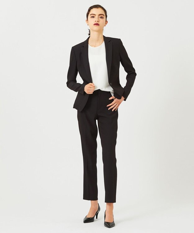 BEIGE， 【L-size】LUIZA / クロップドパンツ Black