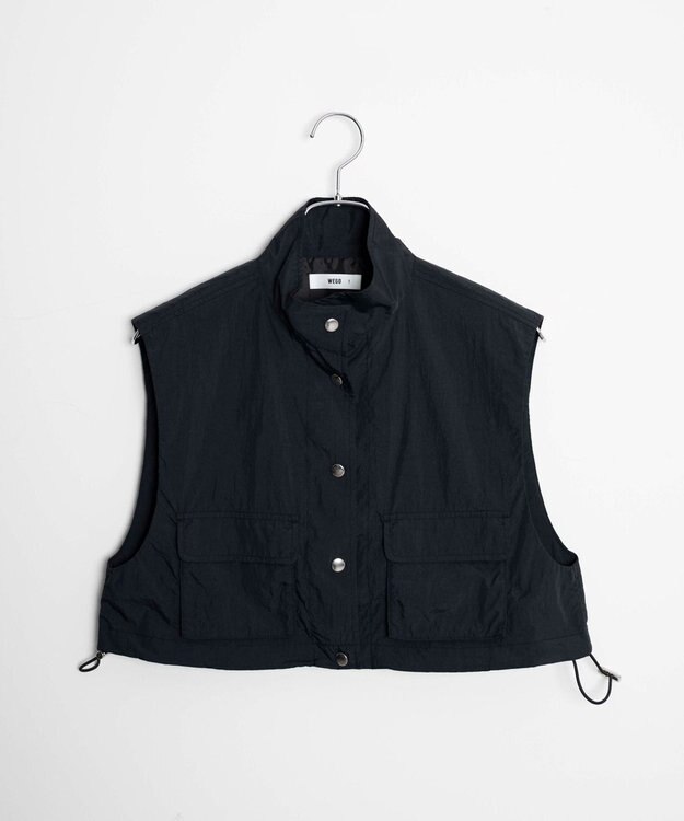 WEGO ミリタリーナイロンショートベスト ブラック