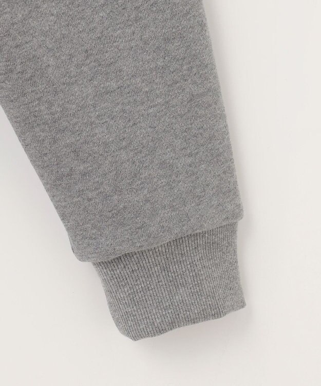 PW CIRCULUS 【UNISEX】アスレジャー 裏毛 バックプリント クルーネック スウェット ライトグレー系