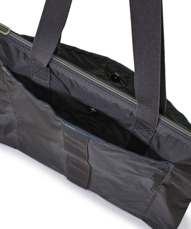 LeSportsac 10TH ESSENTIAL MAGAZINE TOTE/シャドウグレーC シャドウグレーC