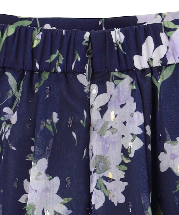 TOCCA 【洗える】MIMOSA IMPRESSION スカート ネイビー系