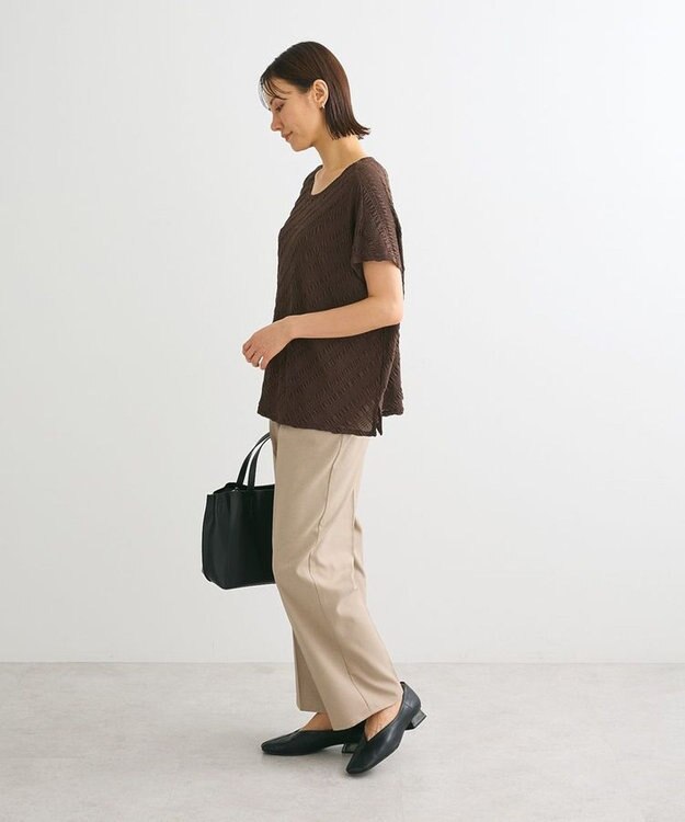 Green Parks ・ｆｕｒｒｙｒａｔｅバイヤスシャーリングプルオーバー Brown