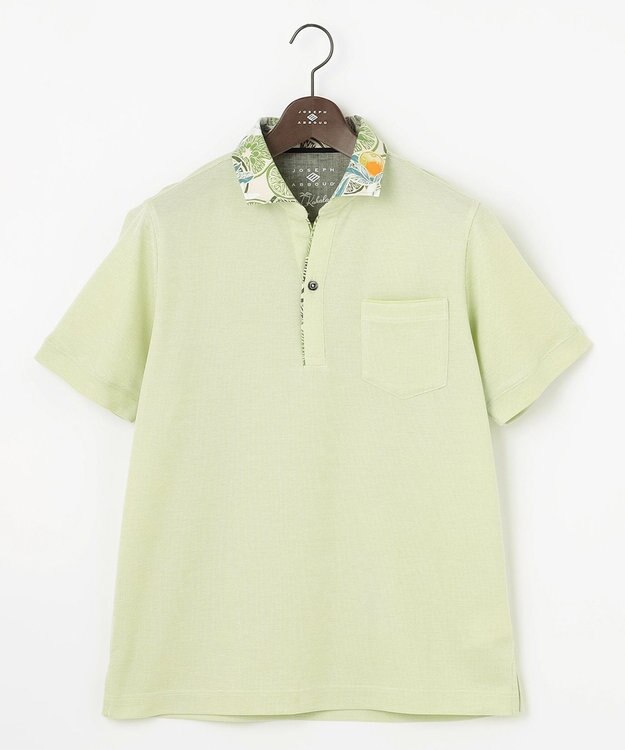 JOSEPH ABBOUD 【キングサイズ・老舗アロハブランドとコラボレーション】カハラ アロハ ダディ ポロシャツ ライトグリーン系