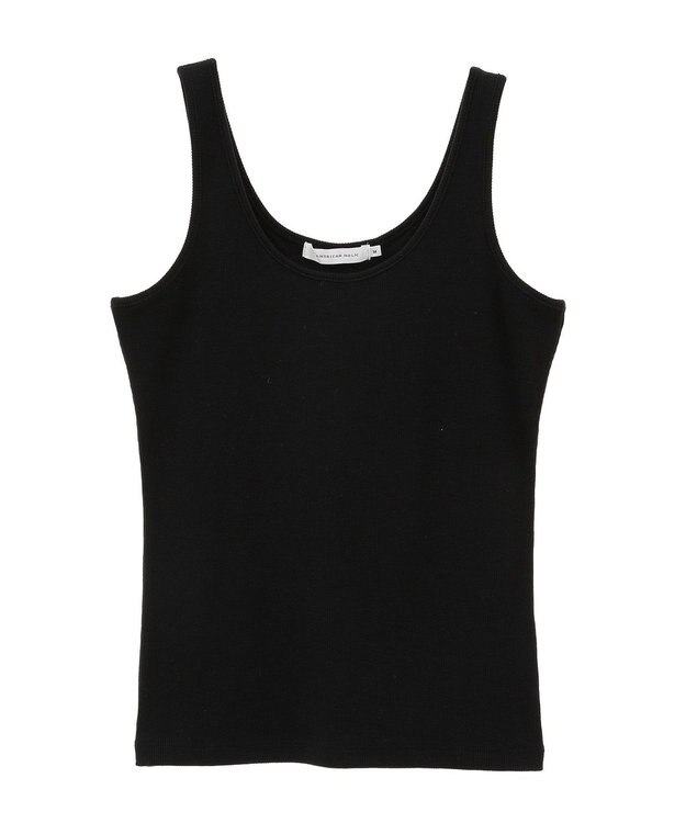 AMERICAN HOLIC リブタンクトップ Black