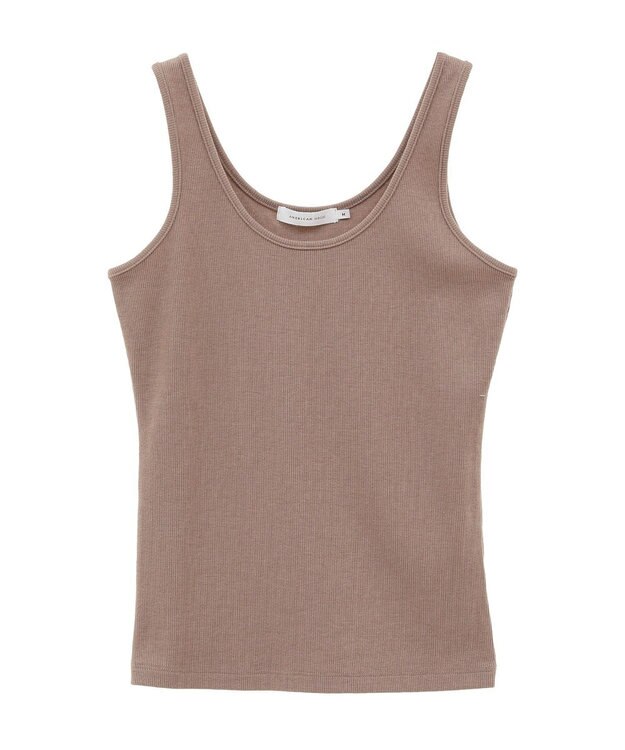 AMERICAN HOLIC リブタンクトップ Mocha
