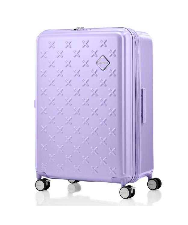 Samsonite アメリカンツーリスター スーツケース 102L(/112L) パクストラ スピナー75 PAXTRA ライラック