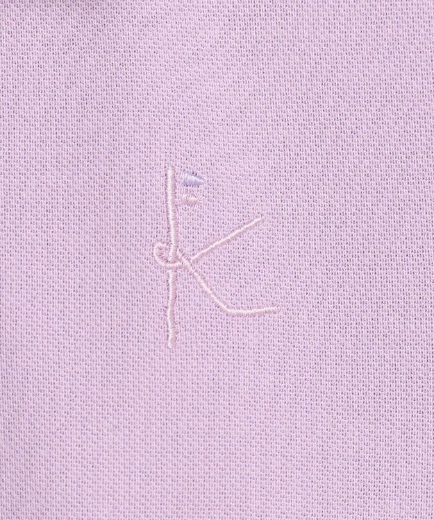 組曲 KIDS 【150-170㎝】 カノコポロシャツ ラベンダー