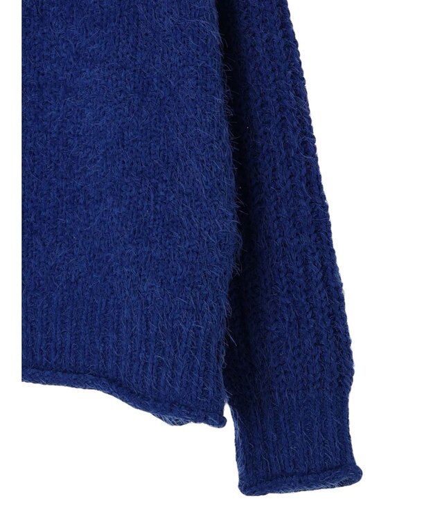 CRAFT STANDARD BOUTIQUE バスケットモールスタンドネックプルオーバー Blue