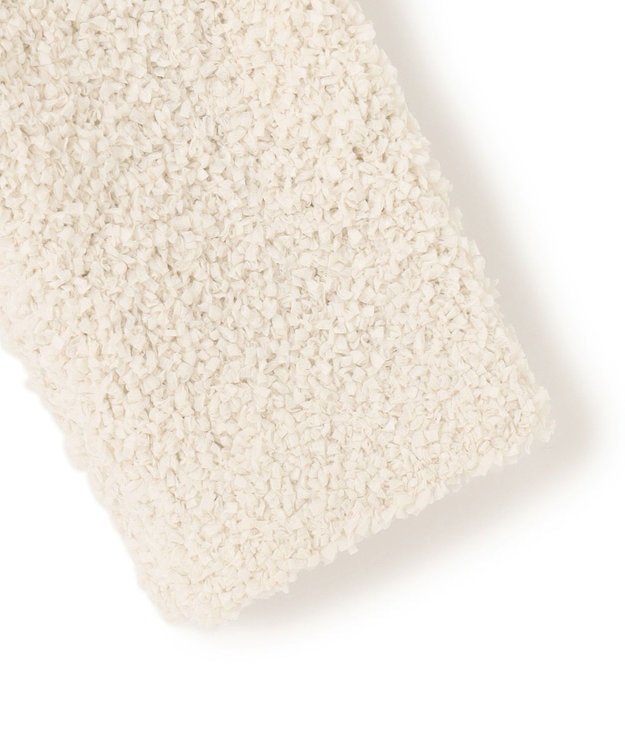 UNFILO テープフリンジニット カーディガン グレージュ