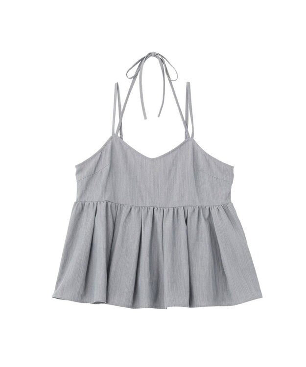 Green Parks ＳＥＴ２点キャミビスチェ＋ワイドパンツ Gray