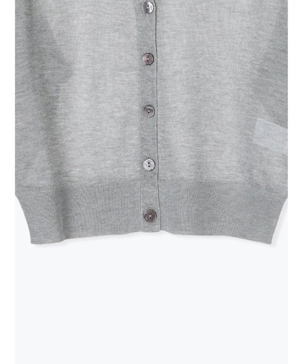 Te chichi Levita14GVネックカーディガン グレー