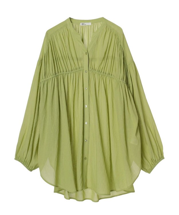 CRAFT STANDARD BOUTIQUE ヴィンテージボイルシャーリングシャツ Lime Green