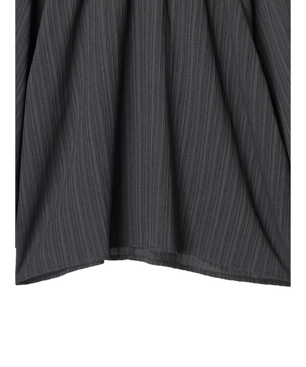 Green Parks ・ＡＮＤ　ＳＥＡＲＣＨ　バックリボンブラウス Charcoal Gray