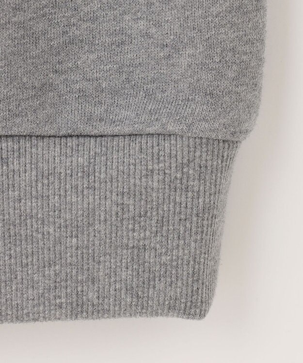 PW CIRCULUS 【UNISEX】アスレジャー 裏毛 バックプリント クルーネック スウェット ライトグレー系