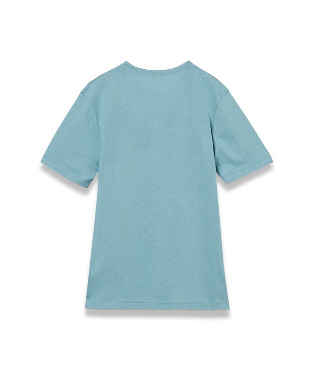 JOSEPH 【洗える】コットンシルク　ジャージーティーシャツ Lagoon