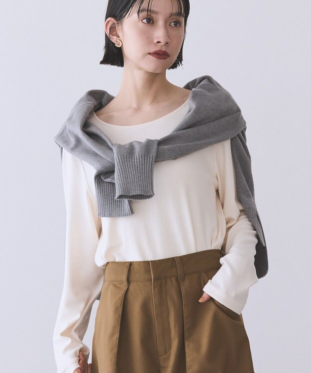 AMERICAN HOLIC 起毛プルオーバー Ivory