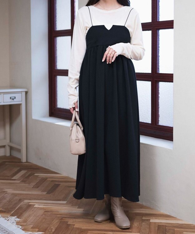 WEGO シアーベロアトップス オフホワイト