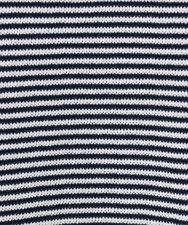 J.PRESS MEN 【Tシャツ感覚で着られる新感覚ニット】ボーダーニット ロングスリーブＴシャツ ネイビー系1