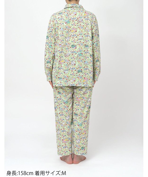 tsumori chisato SLEEP ツモリチサト パジャマ 綿100%(本体) 天竺素材 長袖 9分丈 レディース UDX592 /ワコール メロン