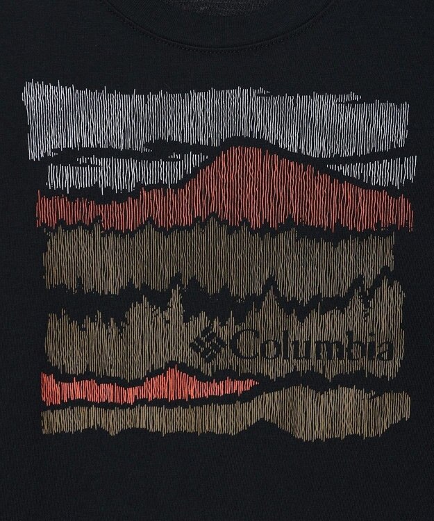 Columbia Columbia/ 【KIDS】ドブソンパスロングスリーブグラフィックTシャツ /コロンビア Black、 Hillscape