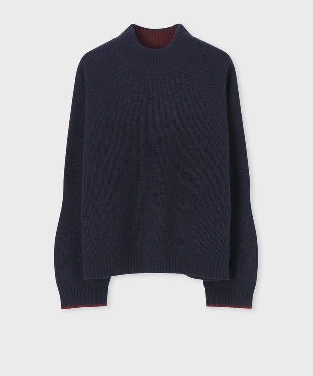 Paul Smith リブ プルオーバーニット ネイビー