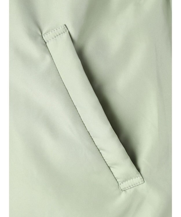 earth music&ecology パファーベスト Light Green