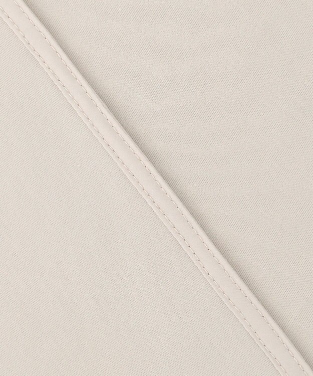 UNFILO 【UVケア/接触冷感】汗ジミ防止 撥水ロゴT グレージュ地×白ロゴ